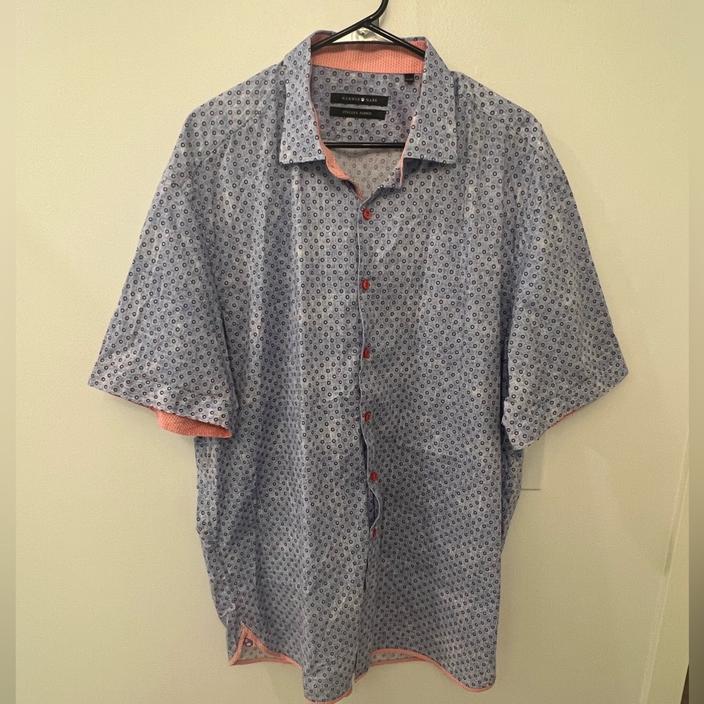 Hammer Made XXL button down Short Sleeve Shirt